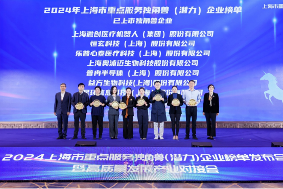 喜报！云顶国际股份入选“2024年上海市重点服务独角兽（潜力）企业”(图4)