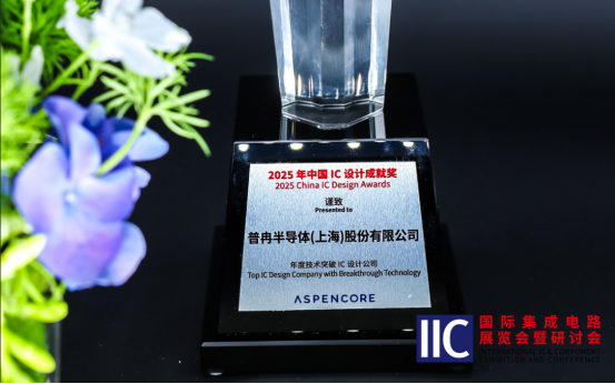 云顶国际半导体斩获IIC 2025年度技术突破奖！用芯定义未来(图1)